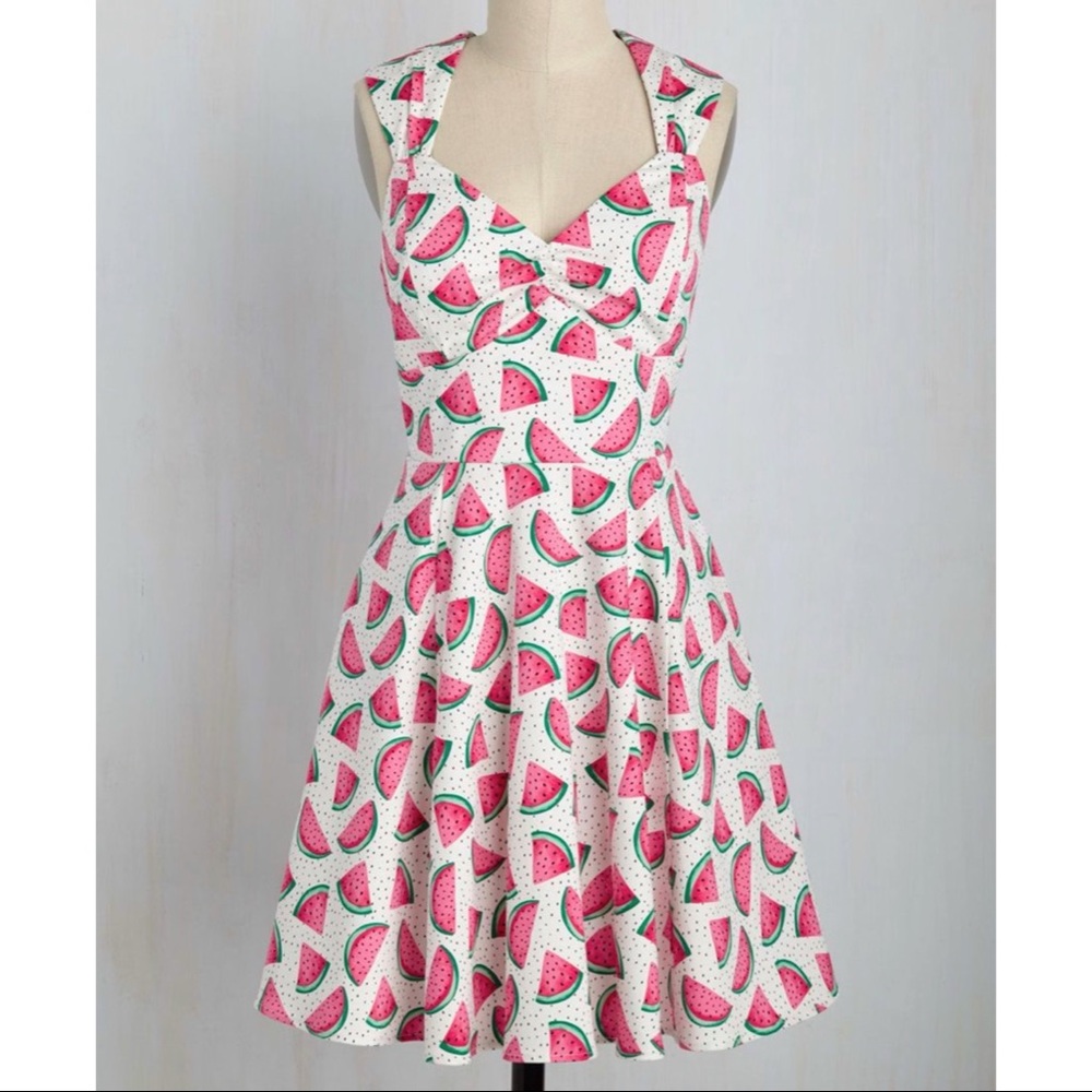 Plus size watermelon print dress size 4x